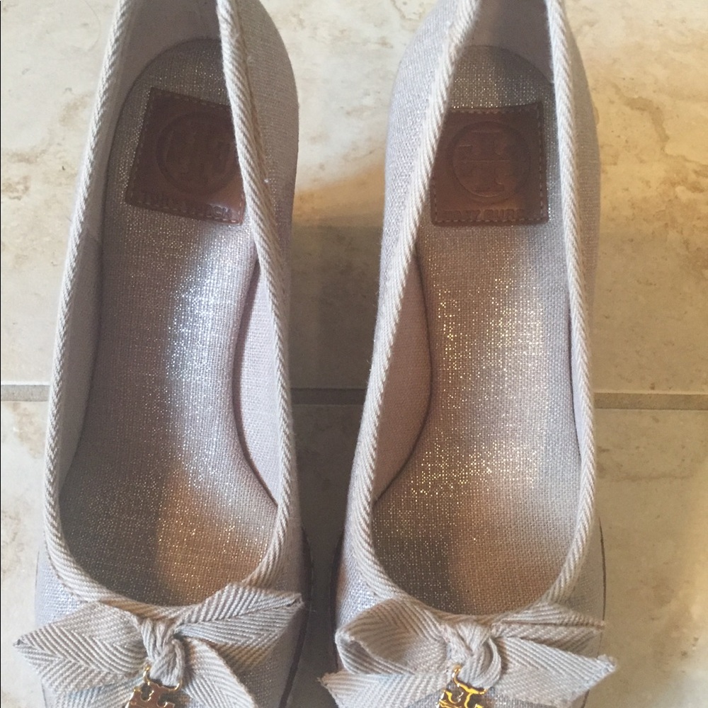 Tory Burch peep toes